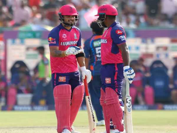 Riyan Parag (right) with Sanju Samson. (Photo- IPL)