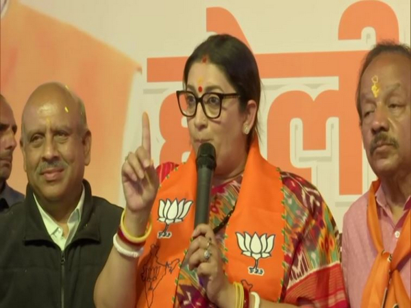 Union Minister Smriti Irani. (Photo/ANI)