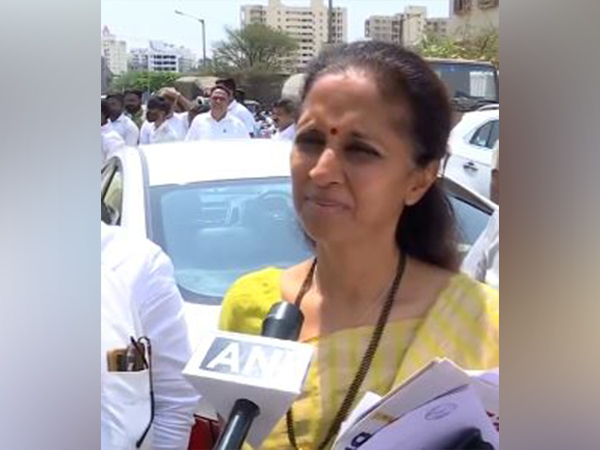 NCP-SCP leader and MP Supriya Sule (Photo/ANI)