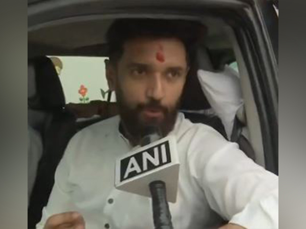 Lok Janshakti Party (Ram Vilas) chief Chirag Paswan (Photo/ANI)