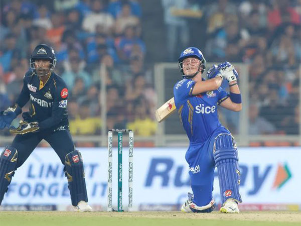 Dewald Brevis in action. (Photo- IPL)