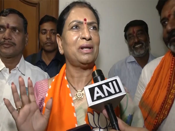 BJP National Vice President DK Aruna. (Photo/ANI)