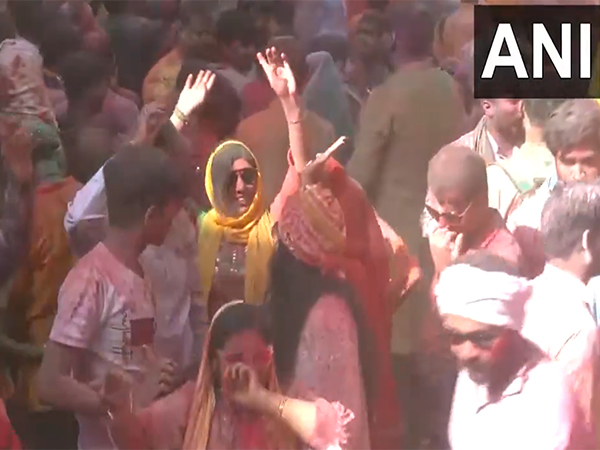 People celebrating Holi (ANI)