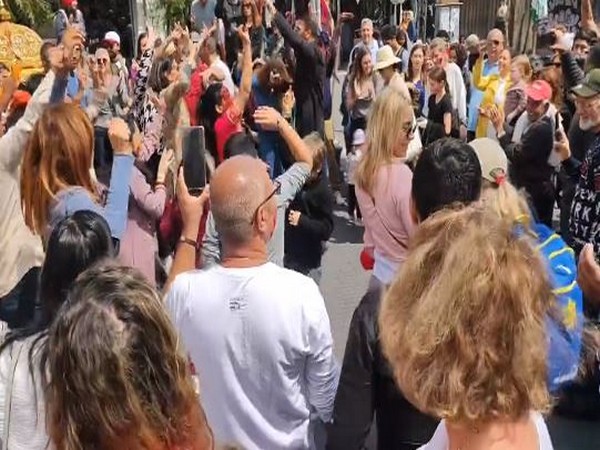 Holi celebrations in Israel (Photo/X @indemtel) 