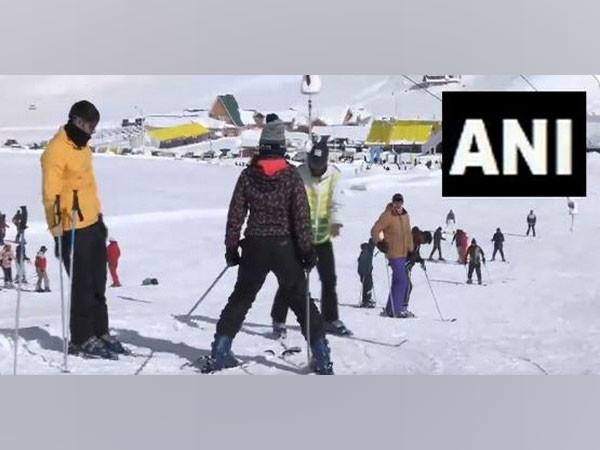 Visual from Gulmarg. (Photo/ANI)