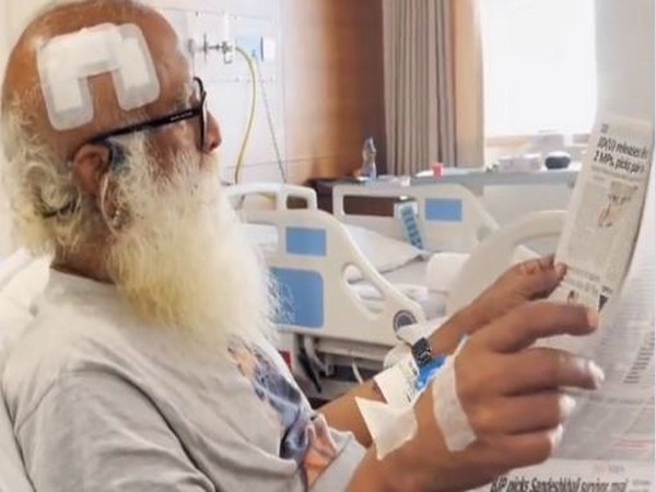 Spiritual leader Sadhguru Jaggi Vasudev in hospital (Photo/X: @SadhguruJV)