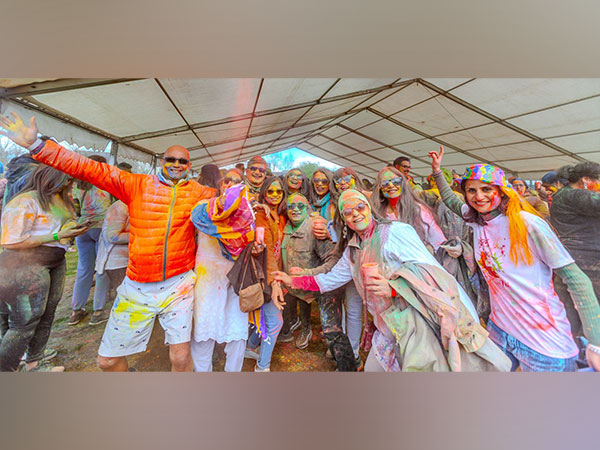 Holi celebrations in UK (Photo/ANI)