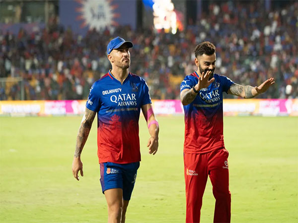 Virat and Faf Du Plessis. (Photo- IPL)