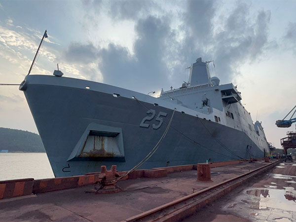 US Navy personnel express joy in spending time in Visakhapatnam during Exercise Tiger Triumph (Photo/ANI)