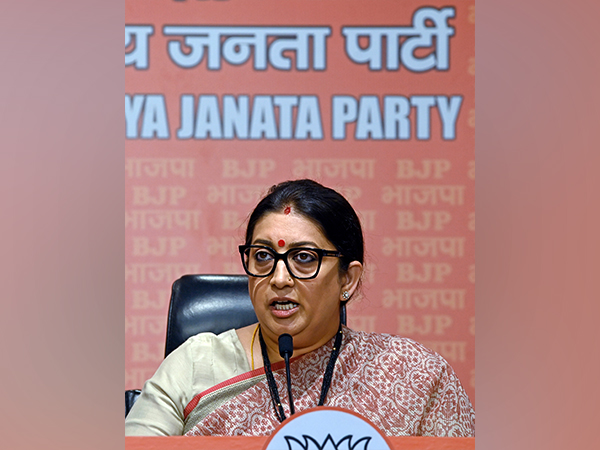 Union Minister Smriti Irani (Photo/ANI)