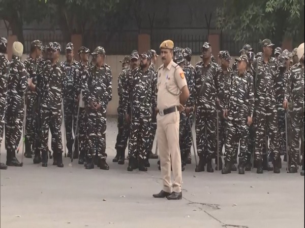 Security tightened in Delhi ahead of AAP's protest (Photo/ ANI)