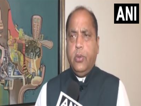 BJP leader and former Chief Minister Jairam Thakur (Photo/ANI)