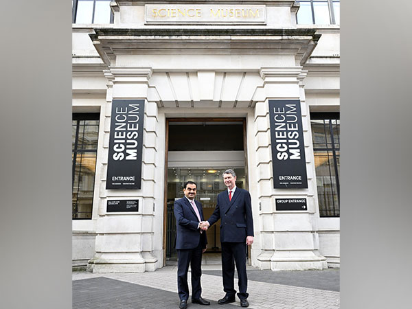 Gautam Adani-Chairman, Adani Group and Sir Tim Lawrence-Chair of Trustees, Science Museum Group at the Science Museum in London. (Photo/@gautam_adani)