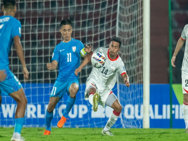 India and Afghanistan in action during third round of FIFA WC 2026 and AFC Asian Cup 2027 Preliminary Joint Qualifiers (Image: AIFF media)