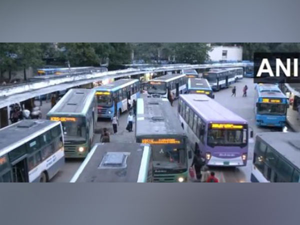 BMTC bus stop, Bengaluru (Photo/ANI)