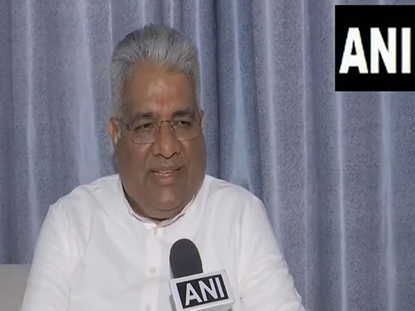 Union Minister and BJP candidate Bhupender Yadav (Image/ANI)