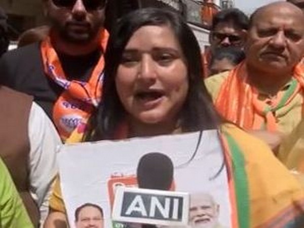 BJP candidate from New Delhi Lok Sabha Constituency Bansuri Swaraj (Photo/ANI)