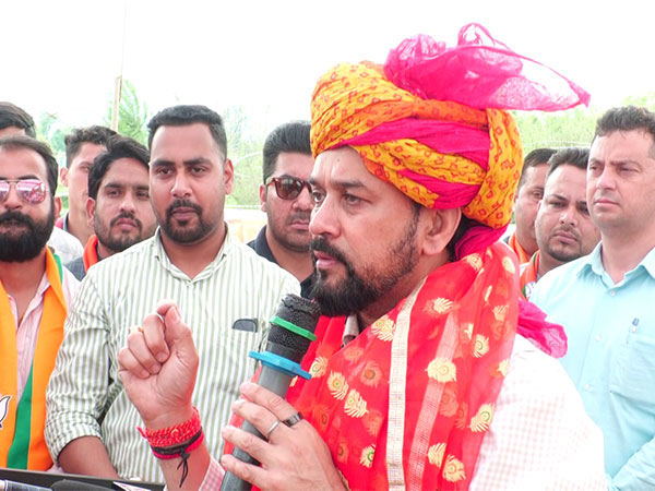 Union Minister Anurag Thakur. (Photo/ANI)