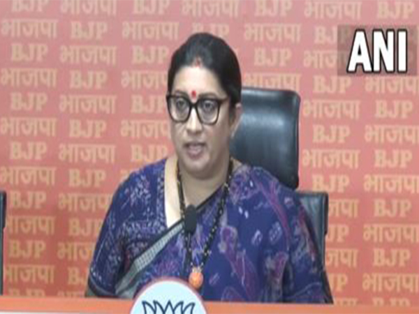 Union Minister Smriti Irani (Photo/ANI)