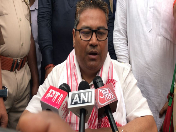 BJP MP Topon Kumar Gogoi. (Photo/ANI)