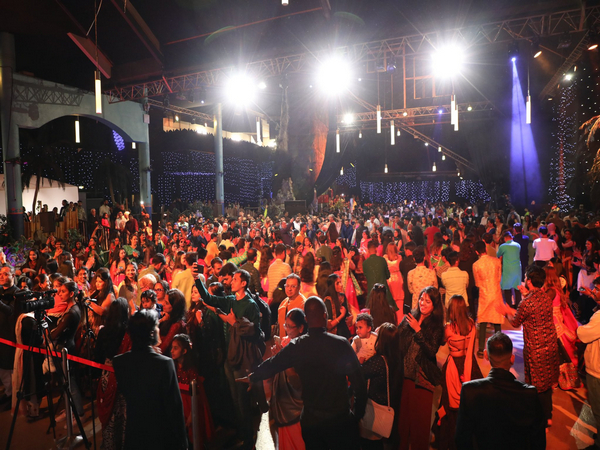 Garba Night held in Paris. (Photo: narendramodi)