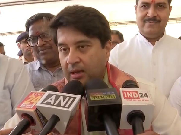 Union Minister Jyotiraditya Scindia (Photo/ANI)