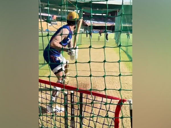 Lockie Ferguson during net practice. (Picture: Royal Challengers Bengaluru/X)