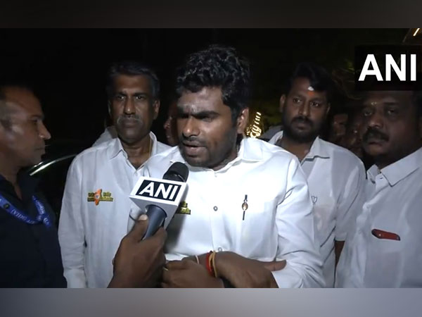 Tamil Nadu BJP chief K Annamalai (Photo/ANI)