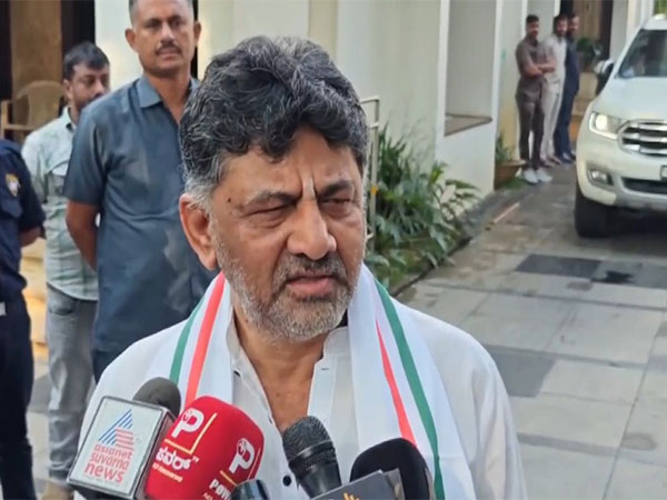 Karnataka Deputy Chief Minister DK Shivakumar (Photo/ANI)