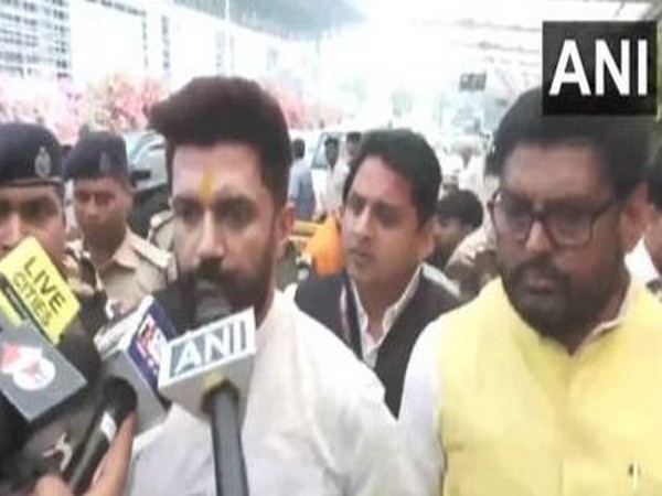 Chief, Lok Janshakti Party (Ramvilas), Chirag Paswan (Photo/ANI)