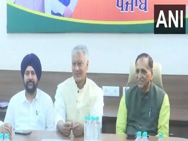 BJP core committee meeting underway in Chandigarh (Photo/ANI)