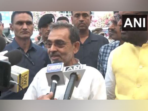 Rashtriya Lok Morcha, Chief, Upendra Kushwaha (Photo/ANI) 