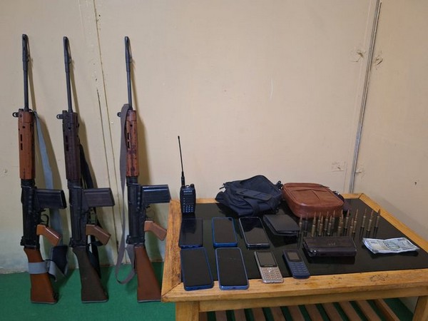 Recovered cache of arms (Photo: Manipur Police)
