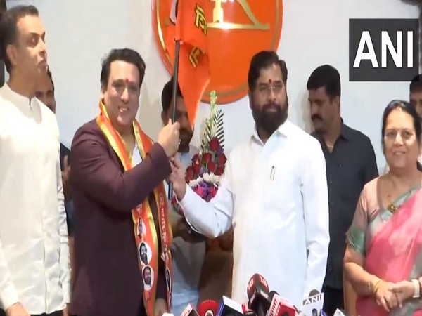 Govind with Maharashtra Eknath Shinde (Photo/ANI)