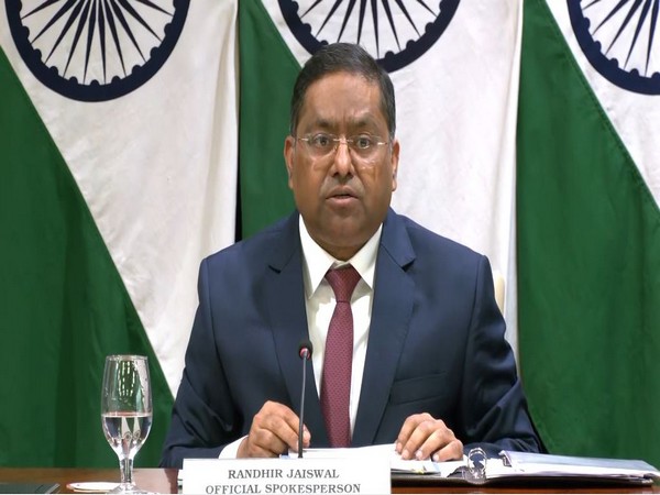 Ministry of External Affairs official spokesperson Randhir Jaiswal (Photo/ANI)
