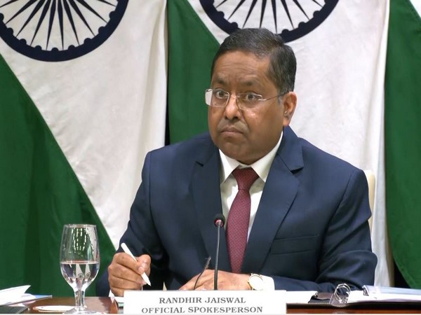 Ministry of External Affairs official spokesperson Randhir Jaiswal (Photo/ANI)