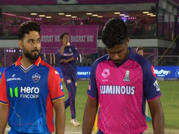 Rishabh Pant and Sanju Samson at toss. (Picture: IPL/X)