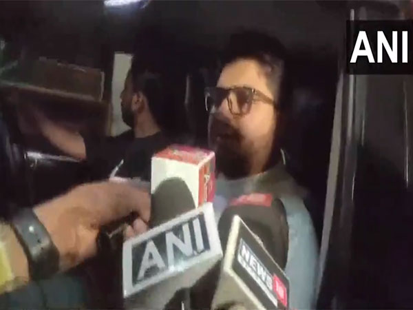 Umar Ansari, son of Mukhtar Ansari (Photo/ANI)