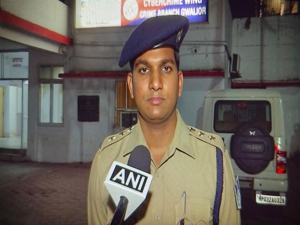 Gwalior Crime Branch ASP Ayush Gupta (Photo/ANI) 
