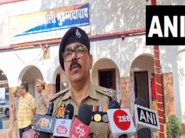 Omvir Singh, Superintendent of Police, Ghazipur (Photo/ANI)