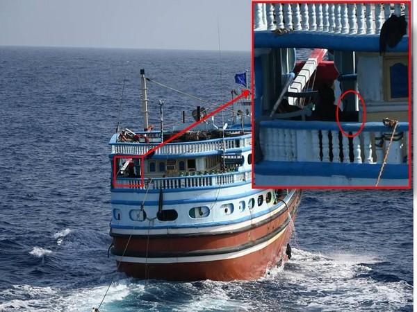 Visual of the Indian Navy operation (Photo: X @spokespersonnavy)