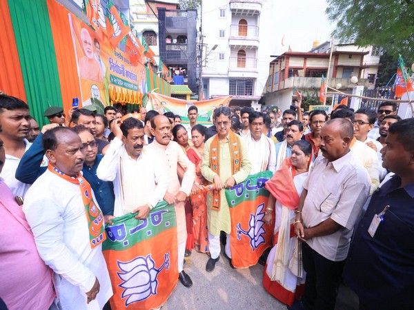 CM Manik Saha at a BJP joining programme. (Photo/ANI)