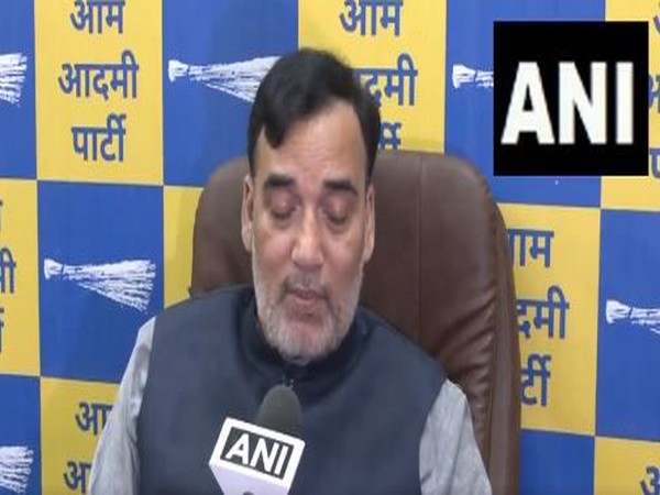 Aam Aadmi Party leader and Delhi Minister Gopal Rai (Image/ANI)