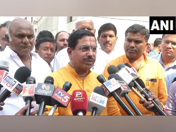 BJP candidate Pralhad Joshi (Photo/ANI)