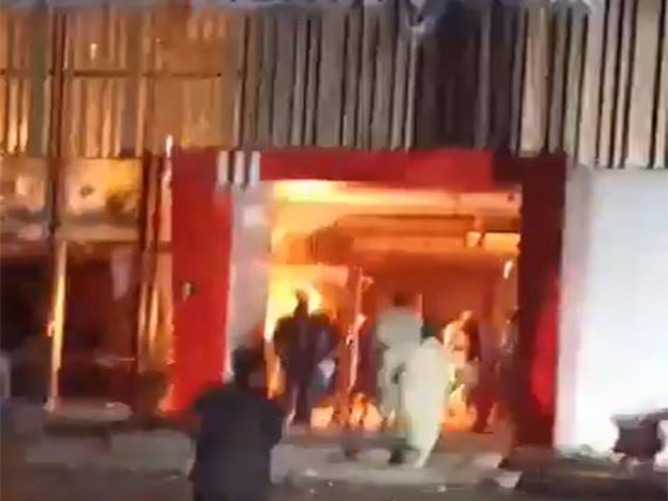 KFC outlet in PoK attacked by pro-palestine people (Photo/ @FrontalForce)