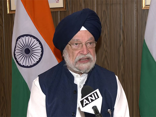 Union Minister Hardeep Singh Puri. (Photo/ANI)