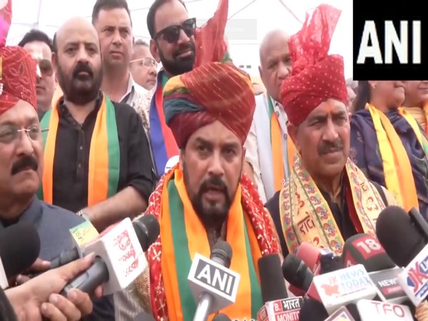 Union Minister Anurag Thakur. (Photo/ANI)