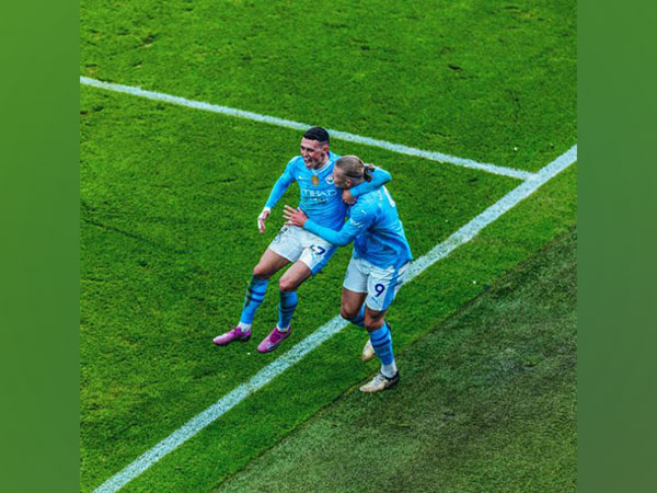 Phil Foden and Erling Haaland. (Photo: Manchester City/X)