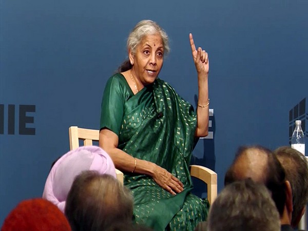 Finance Minister Nirmala Sitharaman (File Photo/ANI)