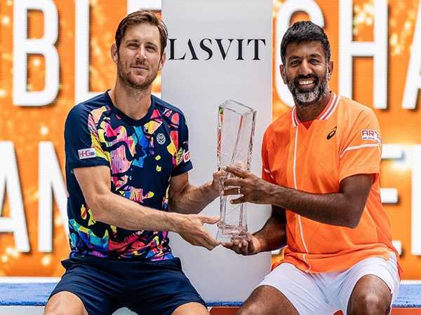 Matthew Ebden and Rohan Bopanna. (Photo- Miami Open X)